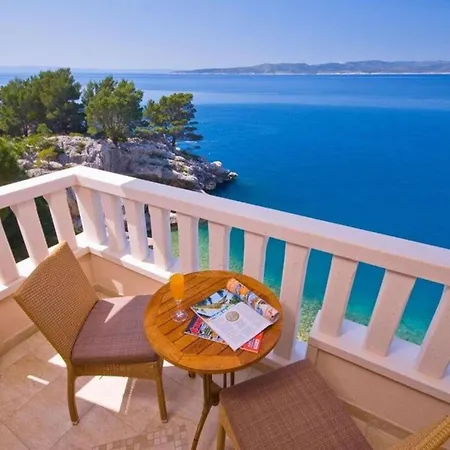 Luxury With Balcony And Panoramic View - Sunceva Postelja Apartment Brela